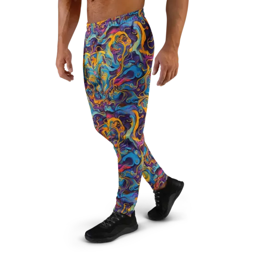 Cecily's Whorl on a Men's Joggers