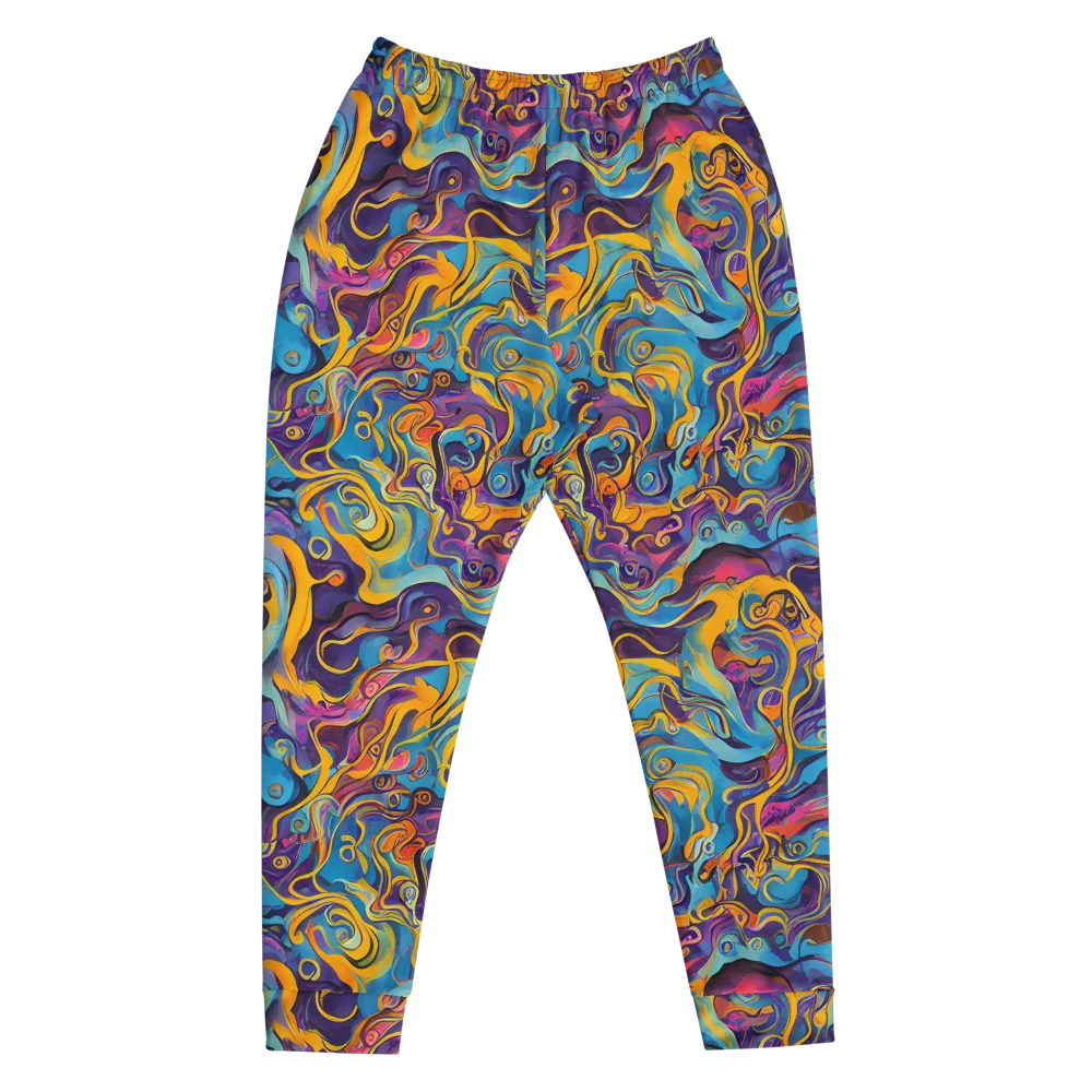 Cecily's Whorl on Men's Joggers — Front