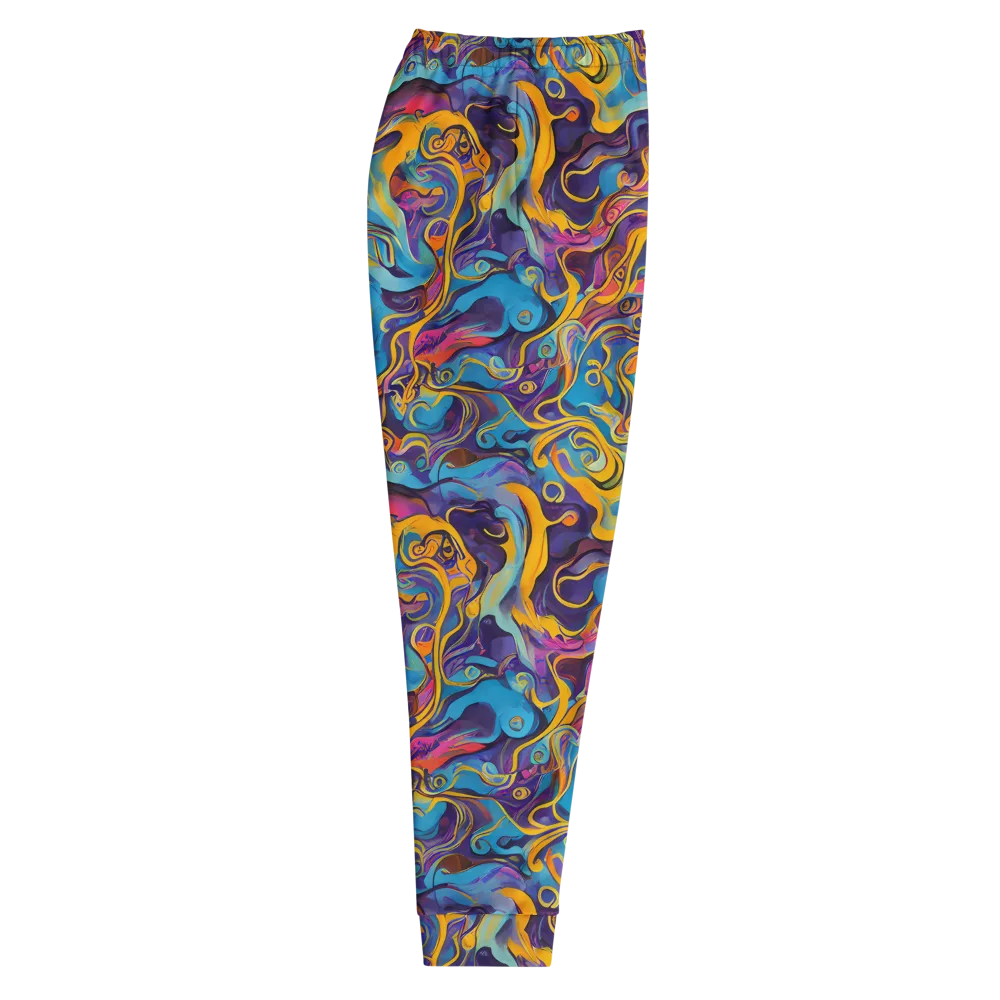Cecily's Whorl on Men's Joggers — Right