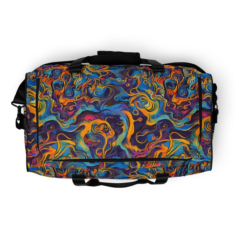 Cecily's Whorl on Duffle Bag — Top