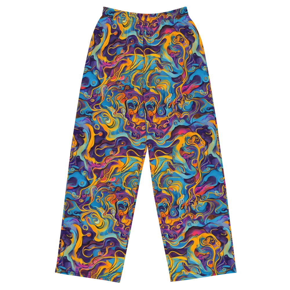 Cecily's Whorl on Wide-Leg Pants — Front