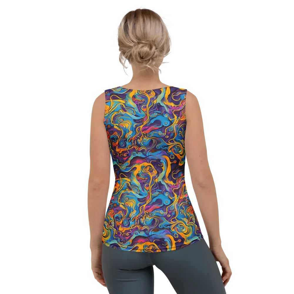 Cecily's Whorl on Women's Tank Top — Back