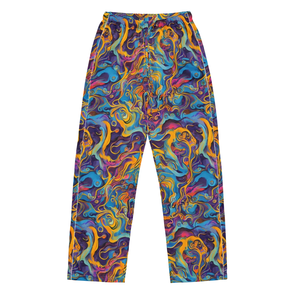 Cecily's Whorl on Women's Pajama Pants — Front