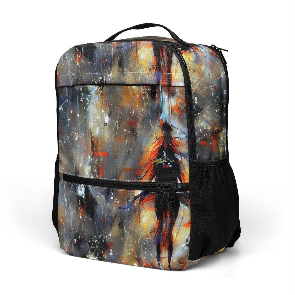 Sidereal Threads on Utility Backpack — Left Front