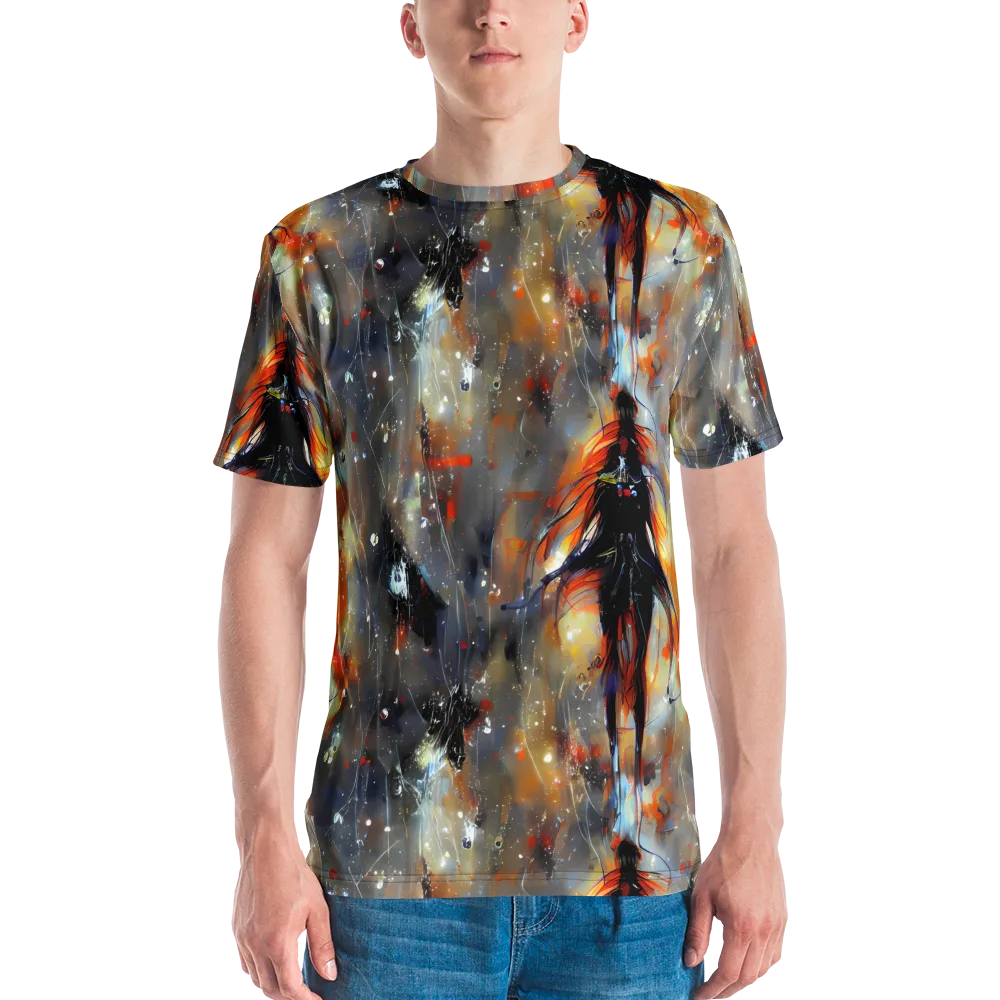 Sidereal Threads on Men's Crew Neck T-Shirt — Front