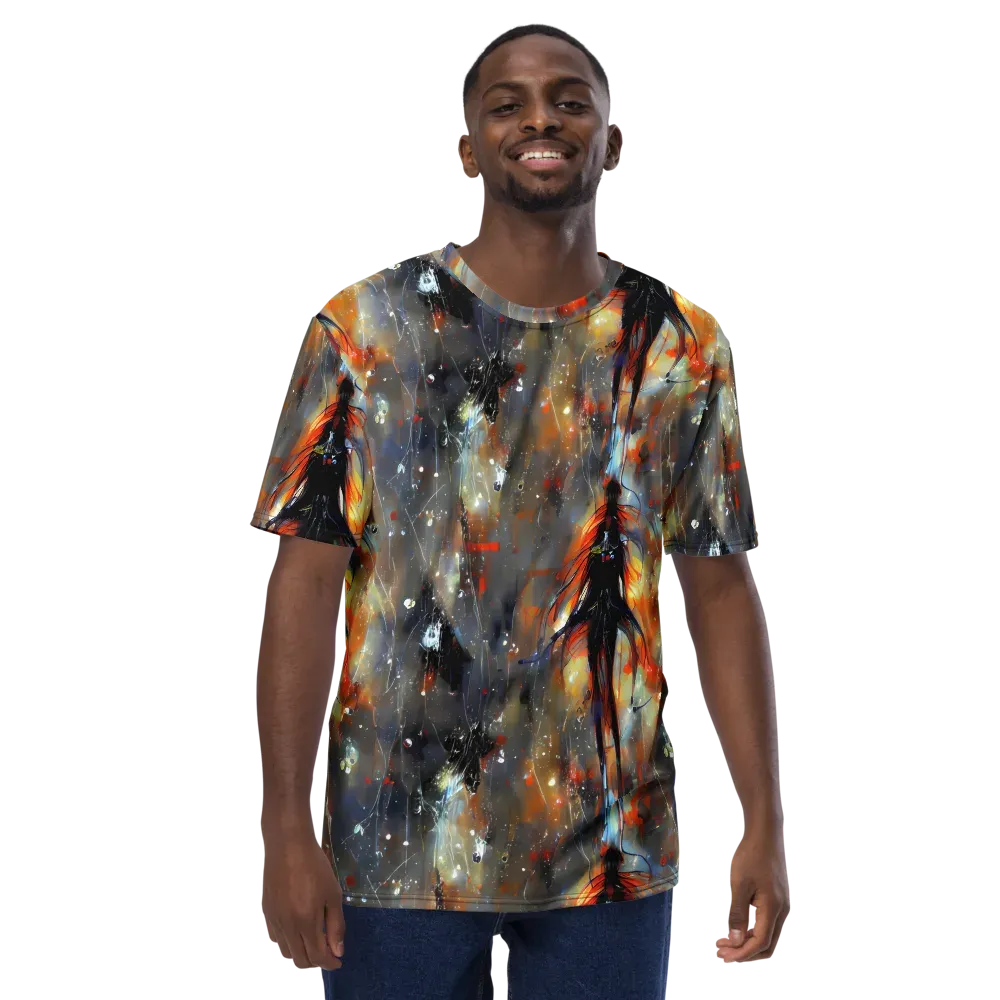 Sidereal Threads on Men's Crew Neck T-Shirt — Front