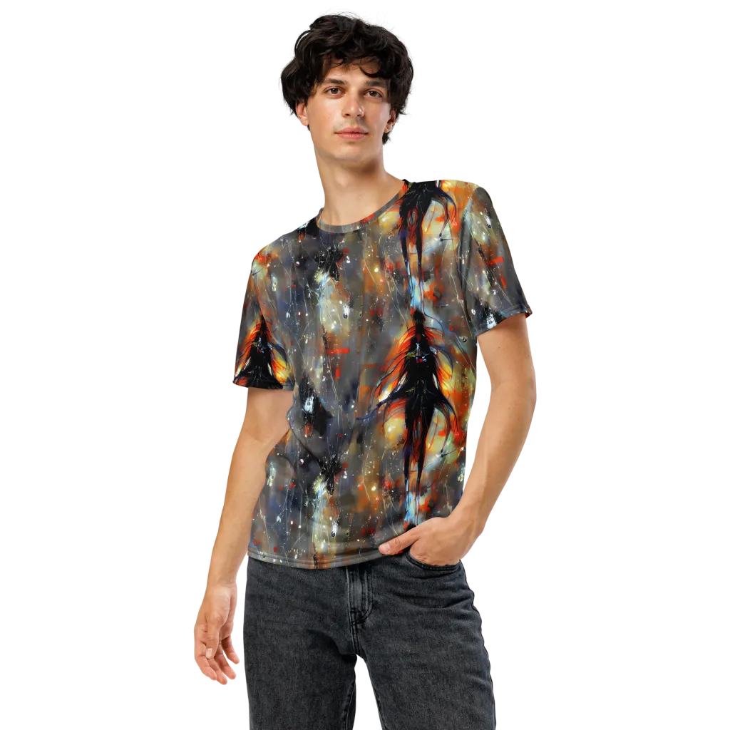 Sidereal Threads on Men's Crew Neck T-Shirt — Front