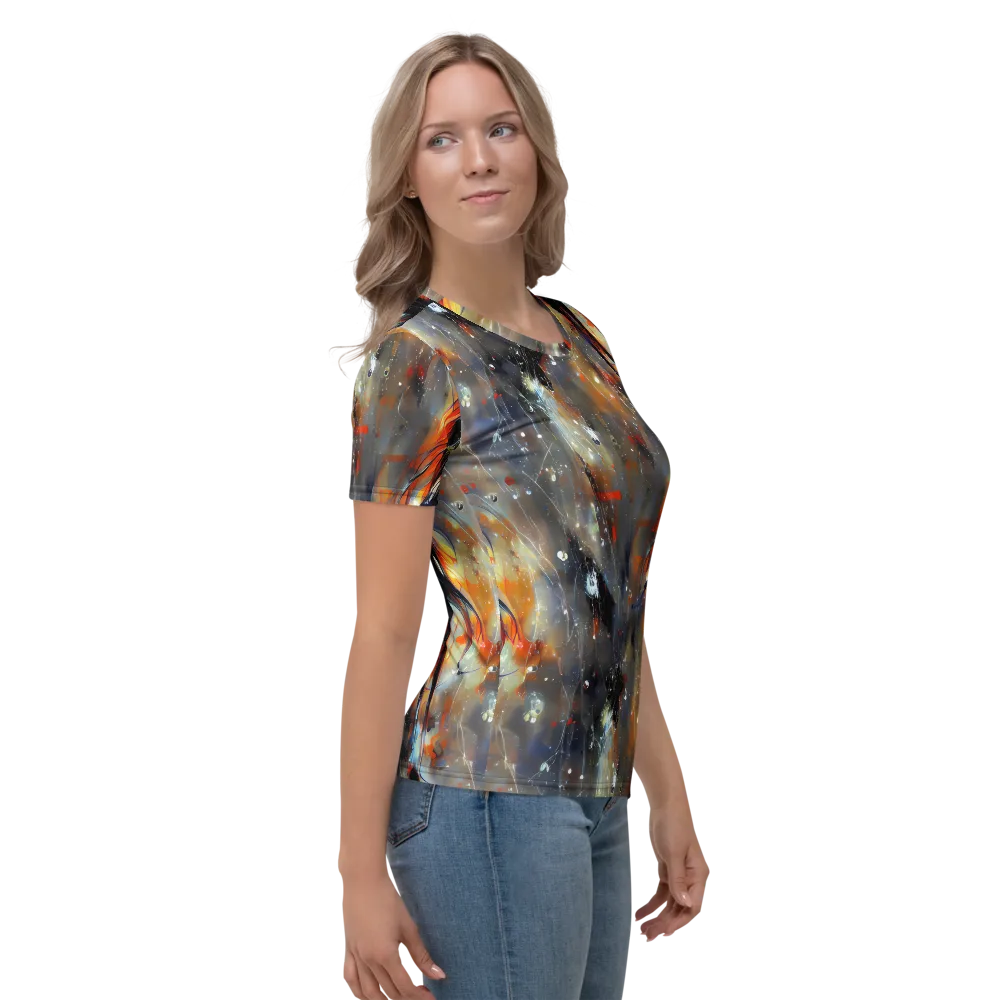Sidereal Threads on Women's Crew Neck T-Shirt — Right