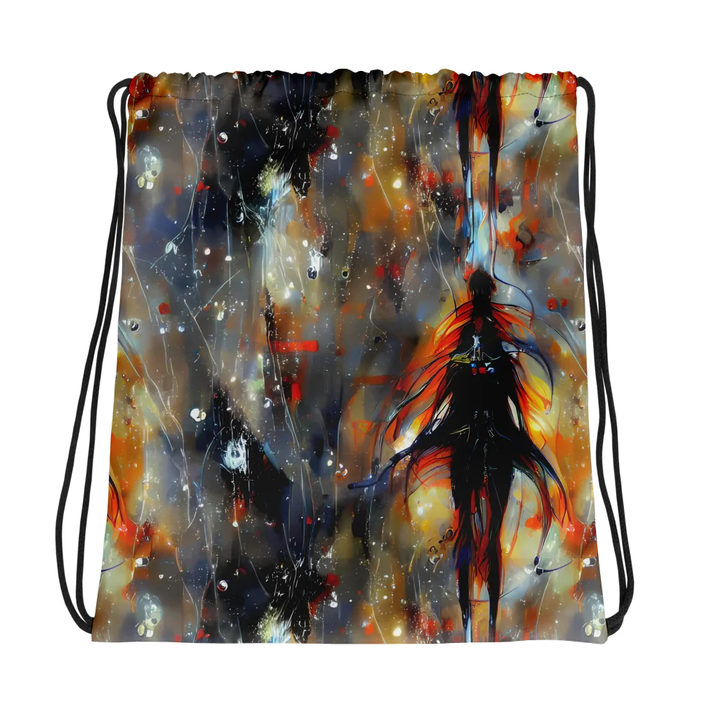 Sidereal Threads on Drawstring Bag — Photo