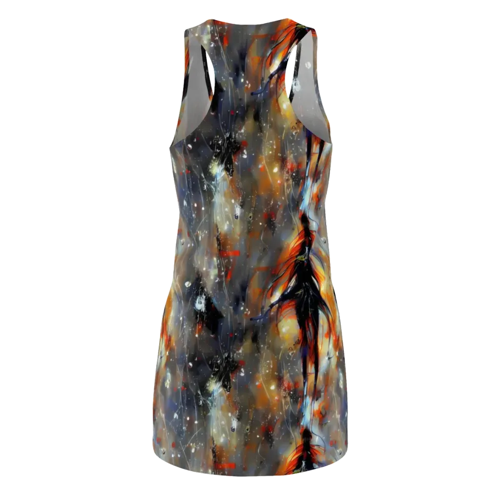Sidereal Threads on Racerback Dress — Back