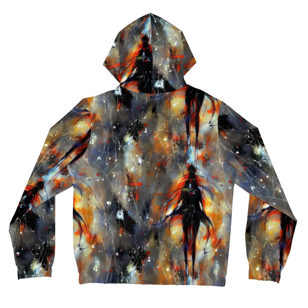 Sidereal Threads on Women's Full-Zip Hoodie — Back