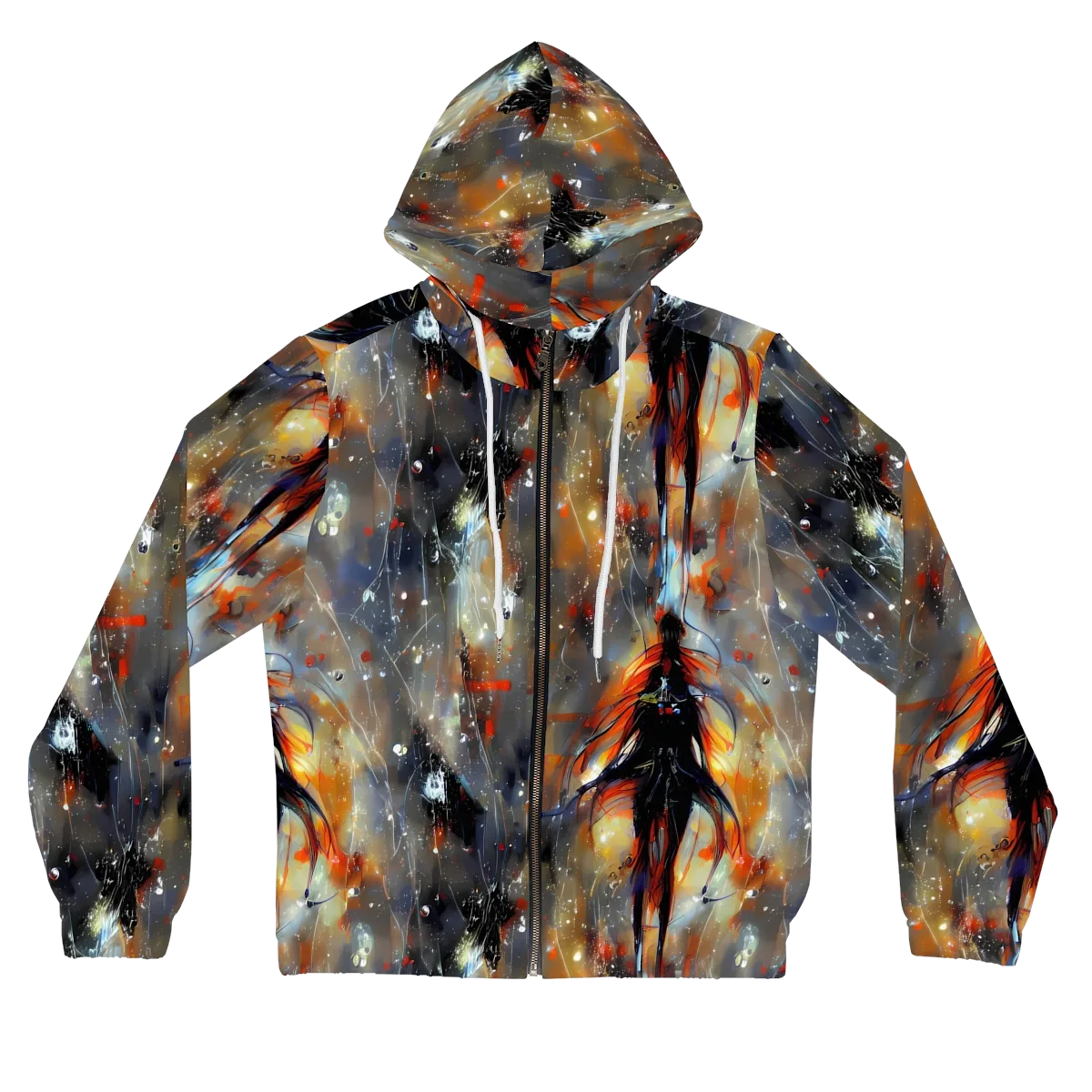 Sidereal Threads on Women's Full-Zip Hoodie — Front