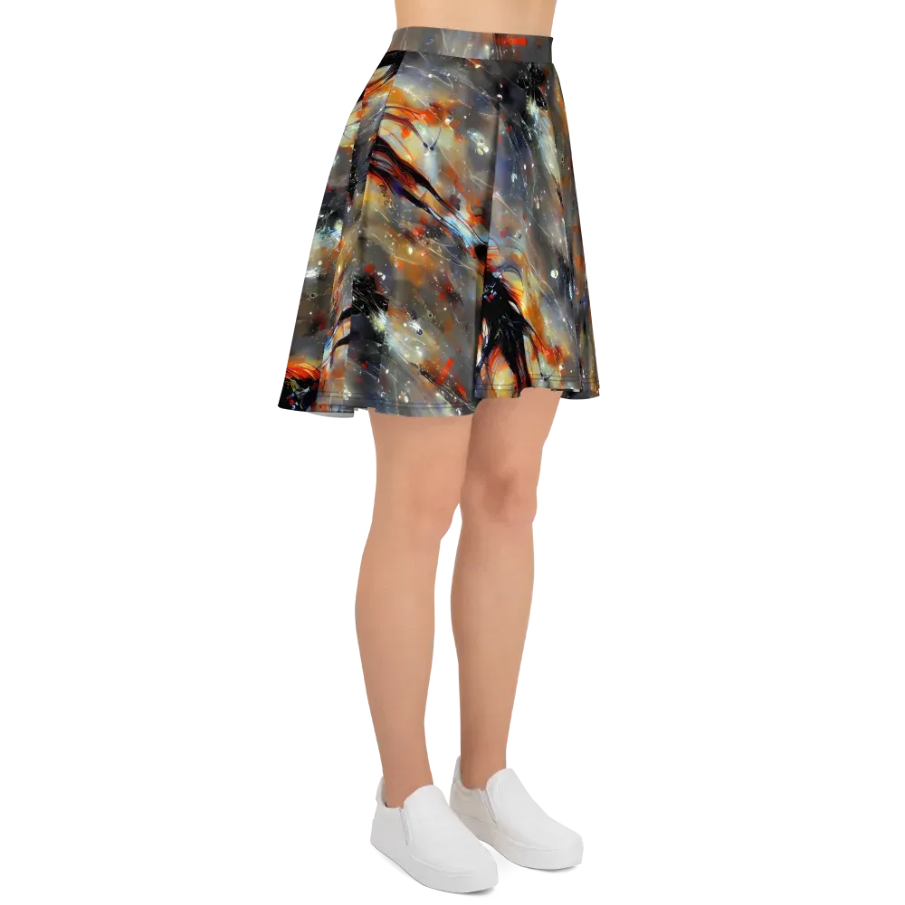Sidereal Threads on Skater Skirt — Right
