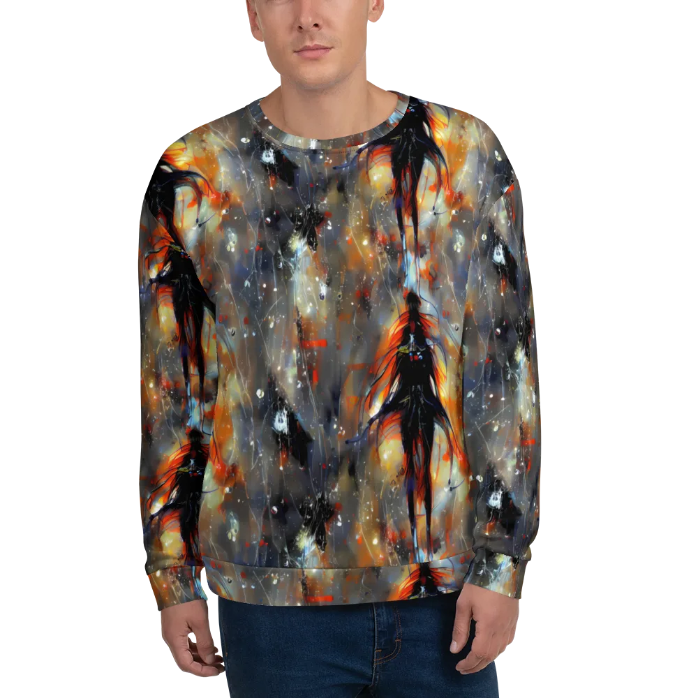 Sidereal Threads on Sweatshirt — Front