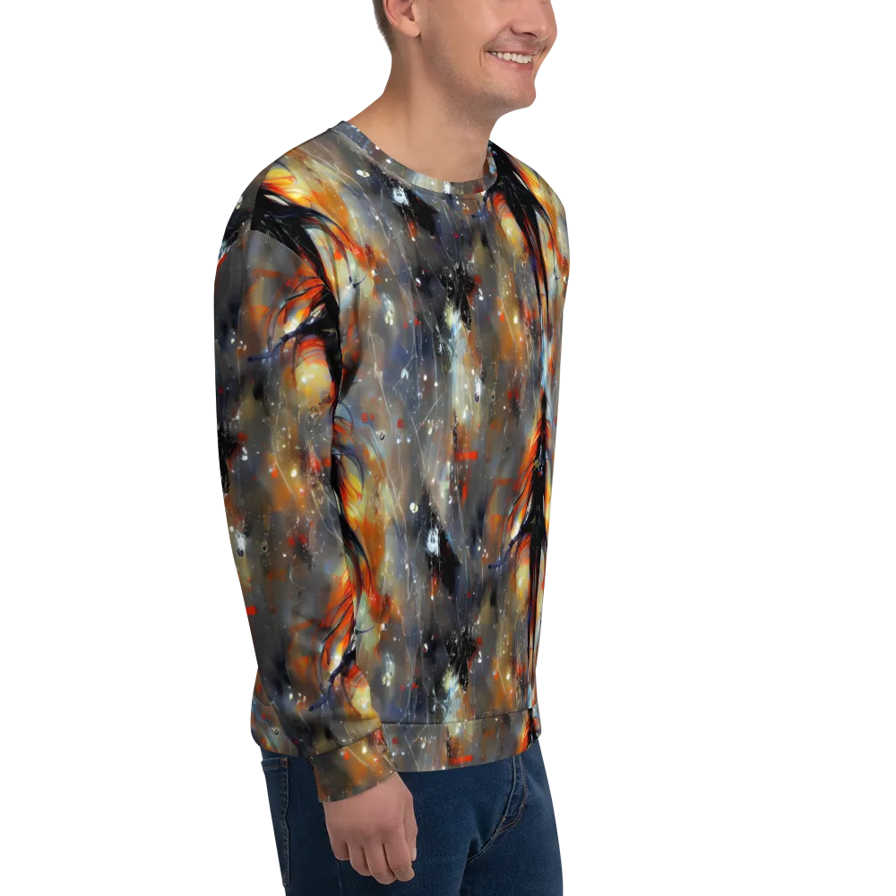Sidereal Threads on Sweatshirt — Right Front