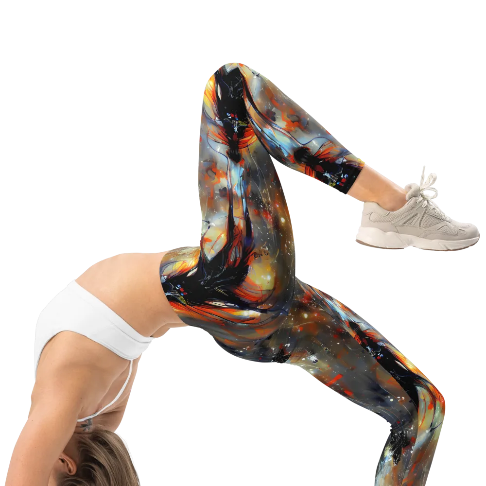Sidereal Threads on Leggings — Right