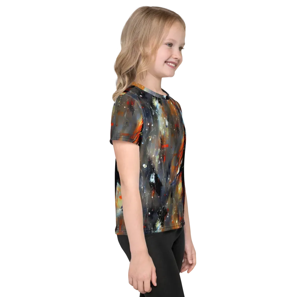 Sidereal Threads on Kids Crew Neck T-Shirt — Right