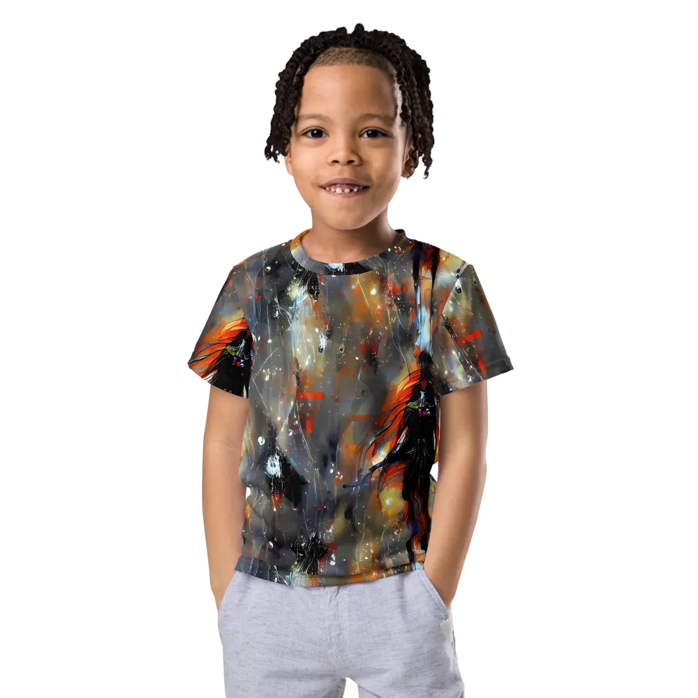 Sidereal Threads on Kids Crew Neck T-Shirt — Front
