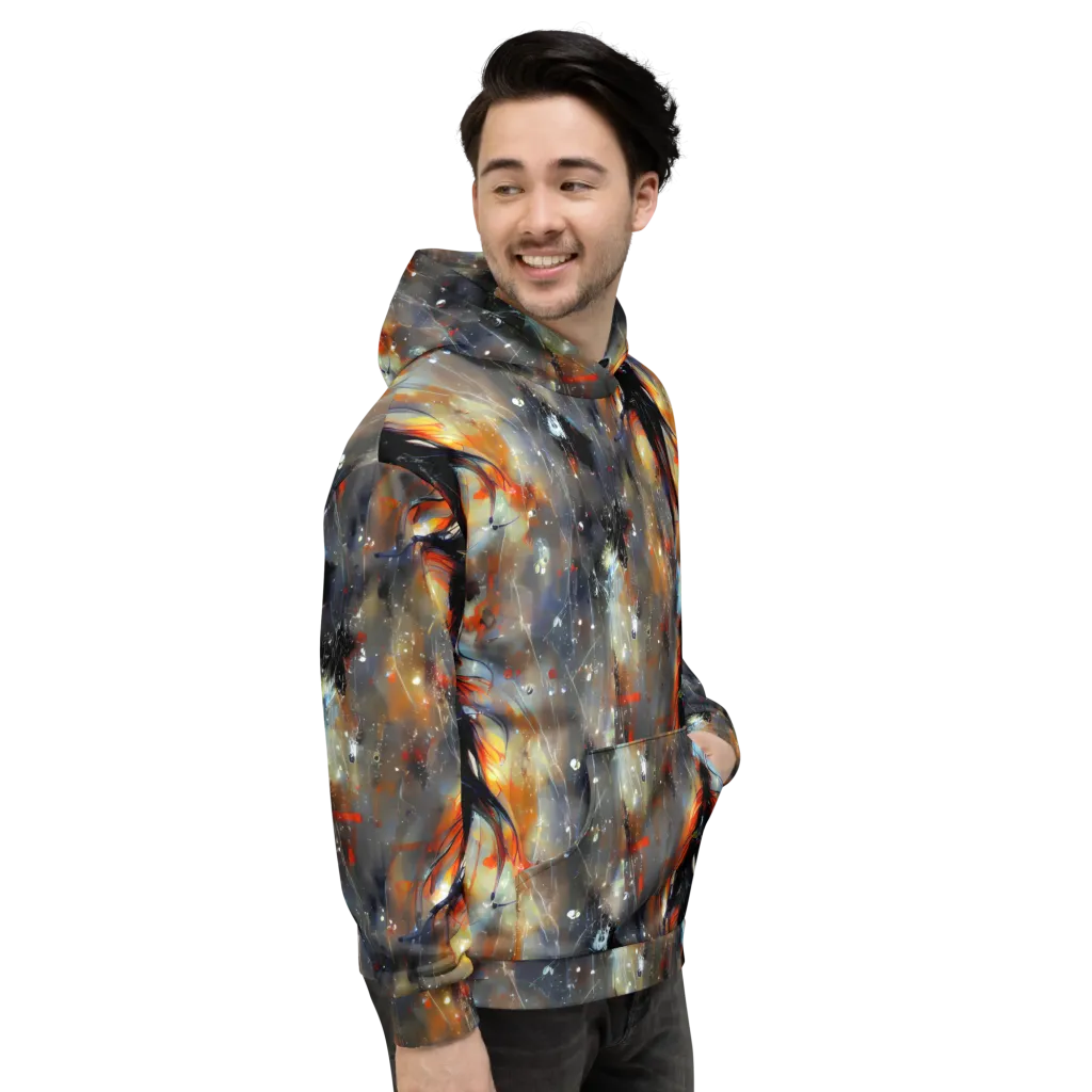 Sidereal Threads on Hoodie — Right