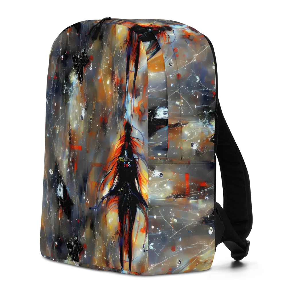 Sidereal Threads on Minimalist Backpack — Left