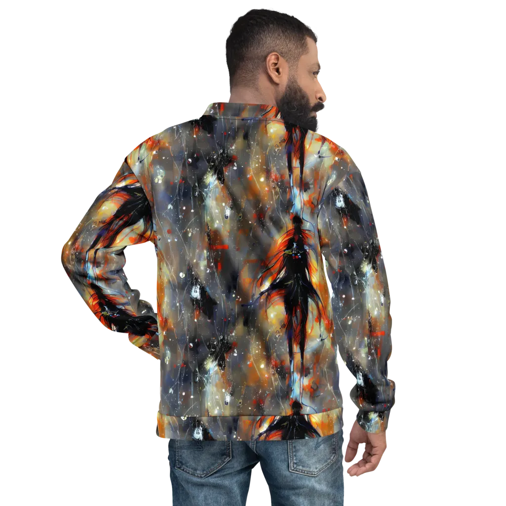 Sidereal Threads on Bomber Jacket — Back