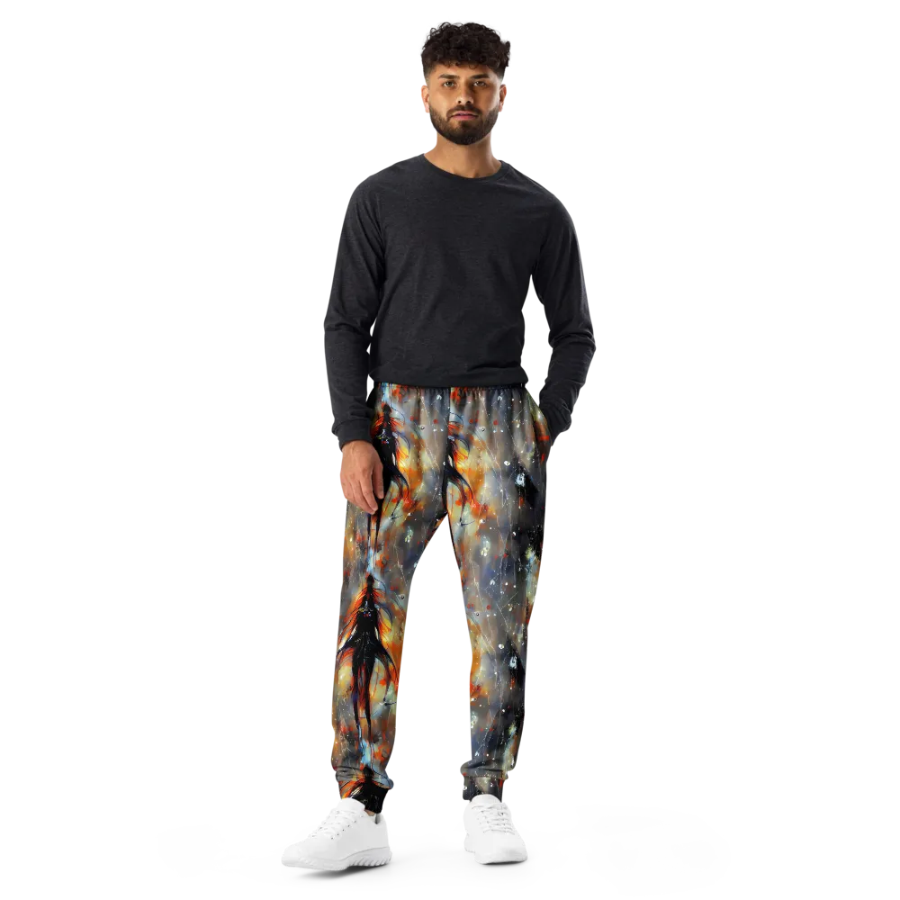 Sidereal Threads on Men's Joggers — Front
