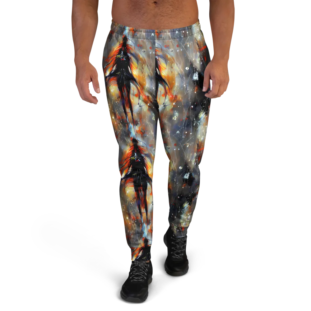 Sidereal Threads on Men's Joggers — Front