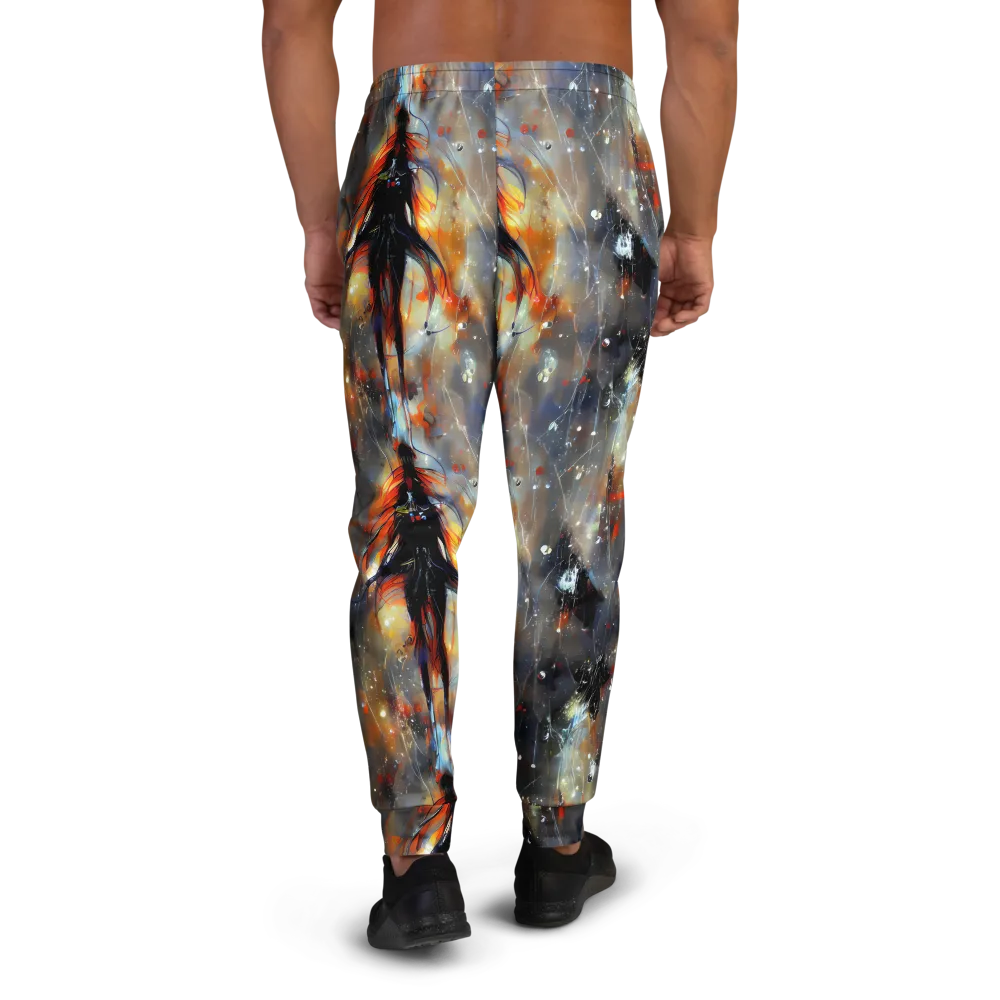 Sidereal Threads on Men's Joggers — Back