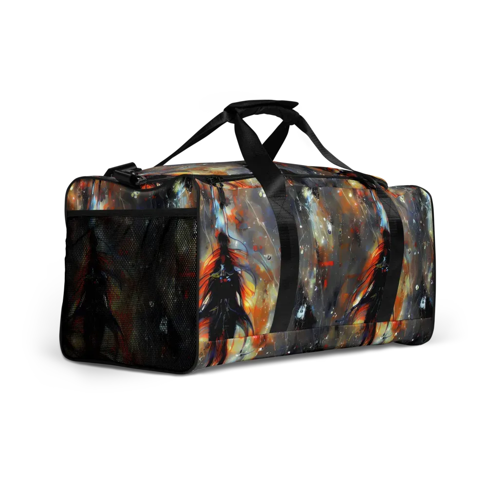 Sidereal Threads on Duffle Bag — Right Front