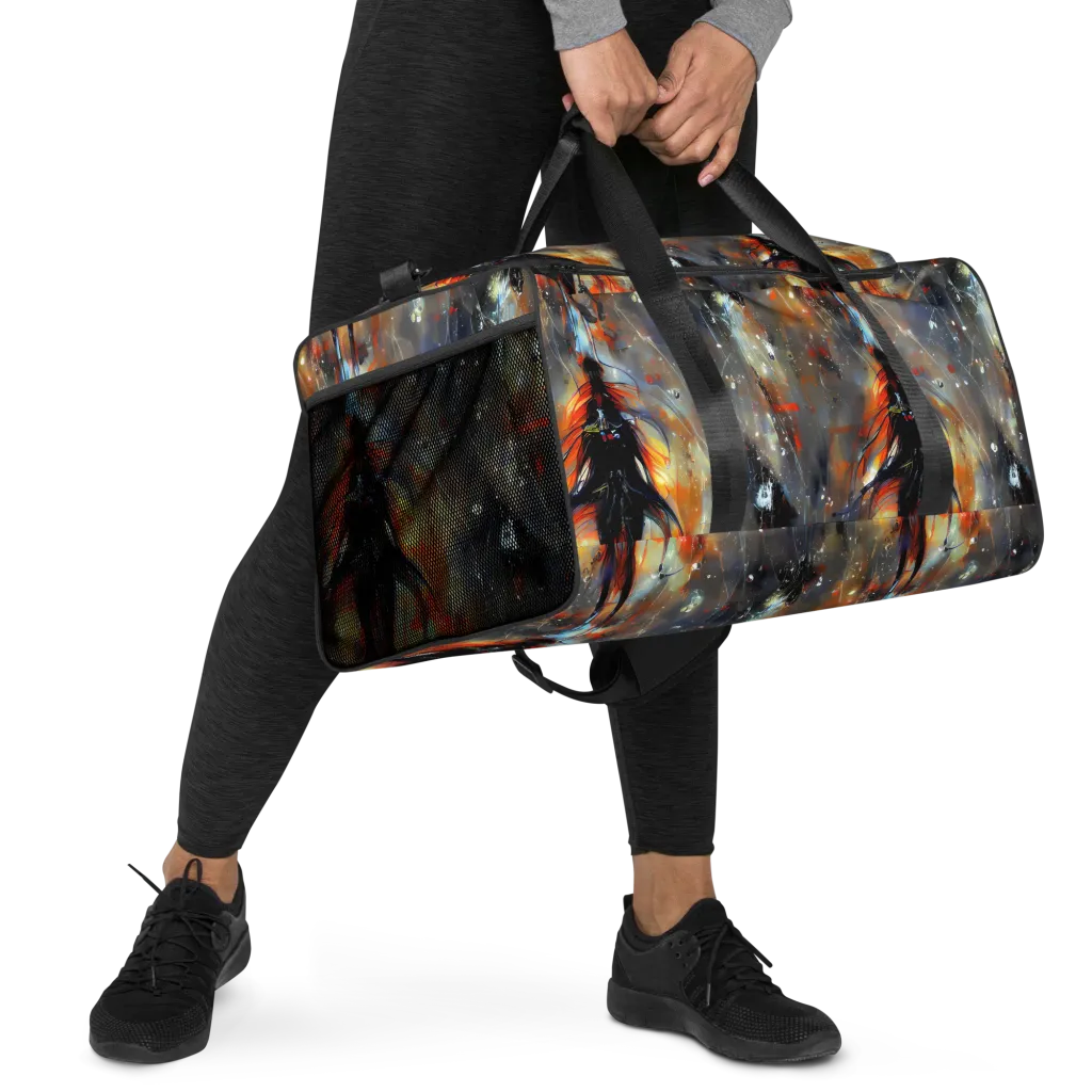 Sidereal Threads on Duffle Bag — Right Front