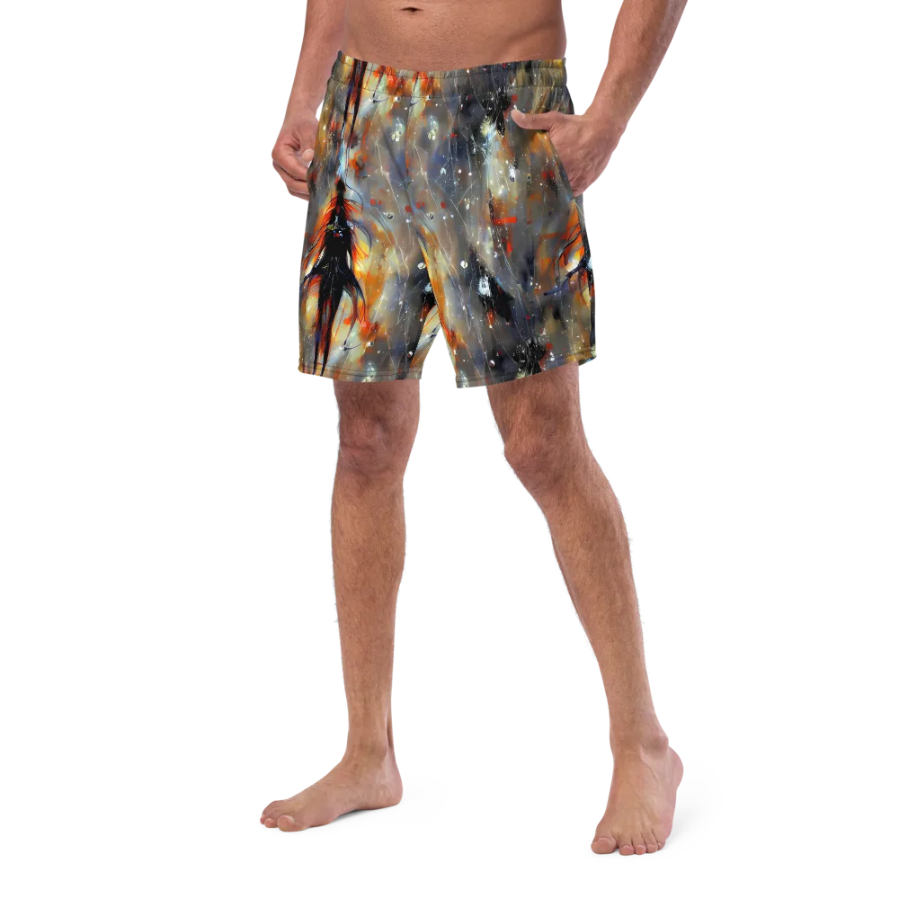 Sidereal Threads on Swim Trunks — Left Front