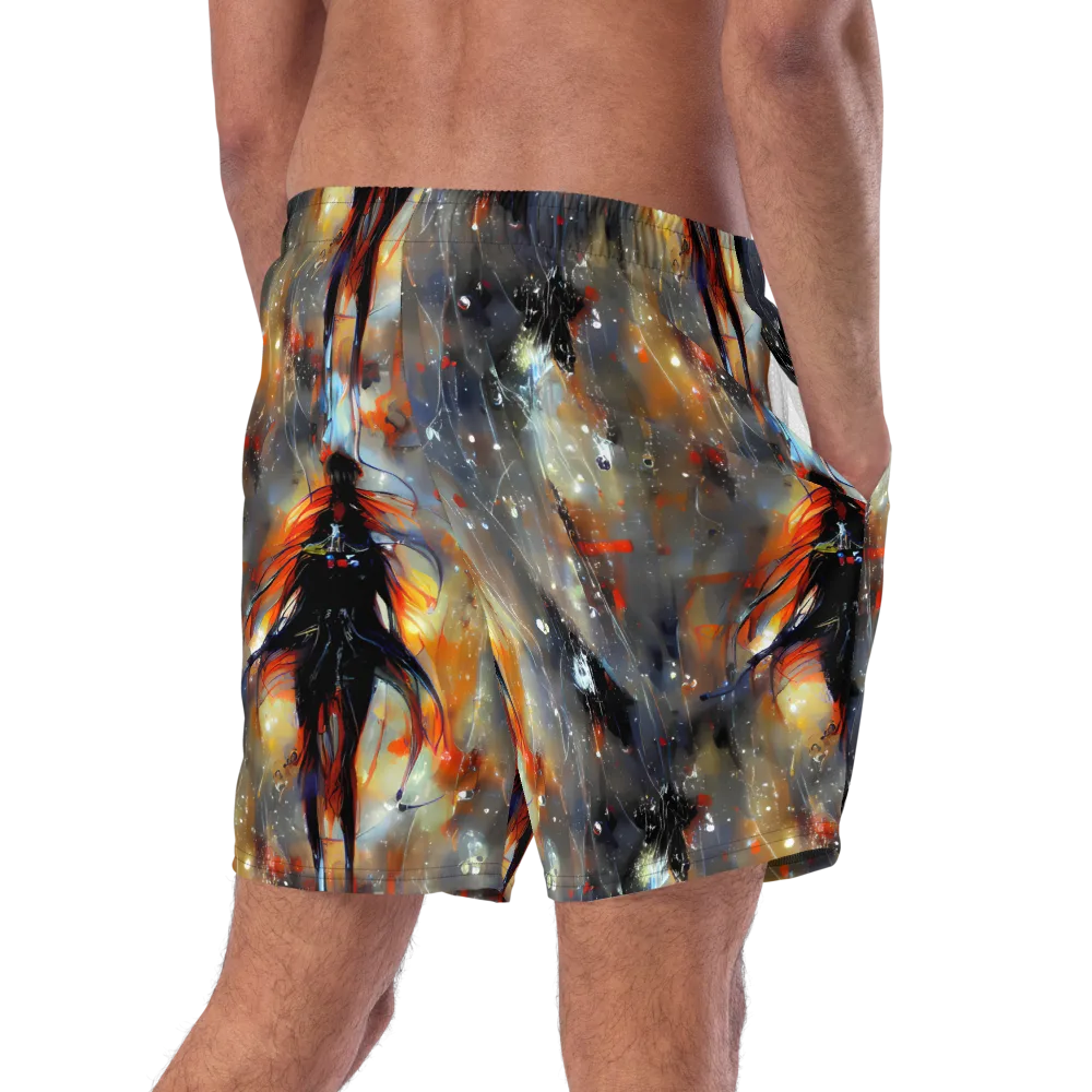 Sidereal Threads on Swim Trunks — Right Back