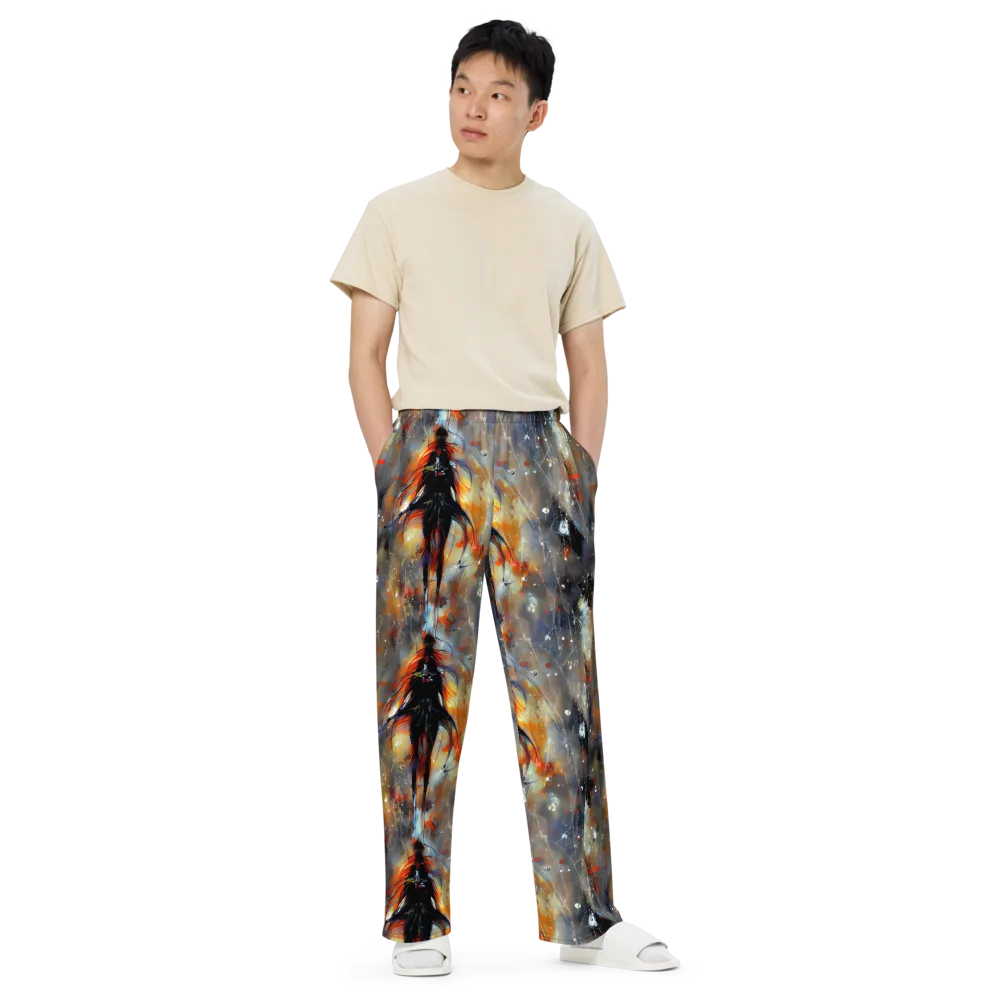 Sidereal Threads on Wide-Leg Pants — Front
