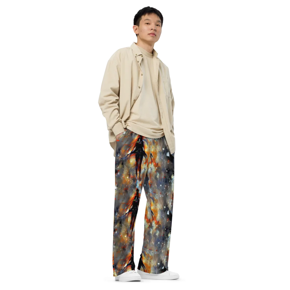 Sidereal Threads on Wide-Leg Pants — Right Front