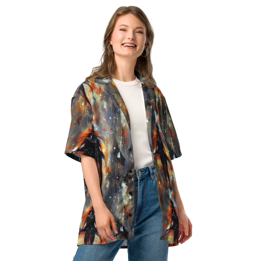 Sidereal Threads on Button Shirt — Front