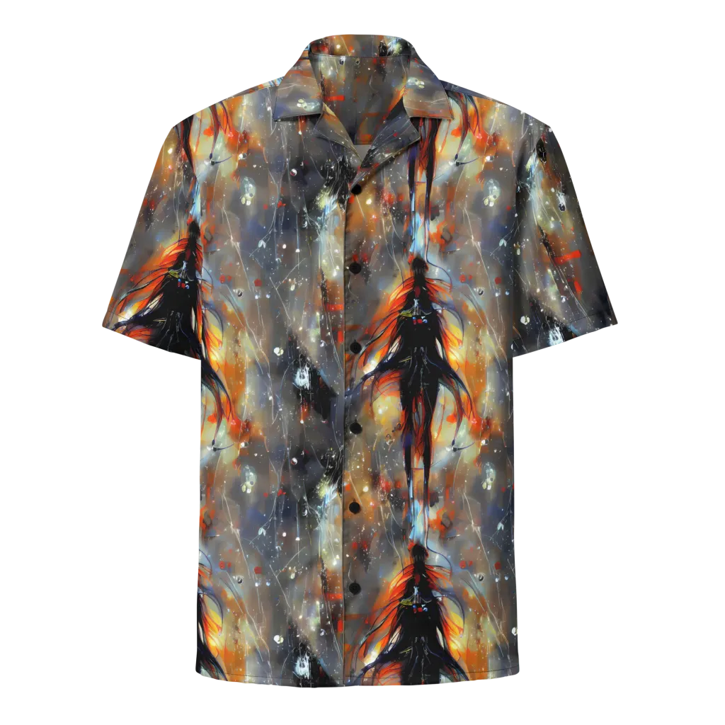 Sidereal Threads on Button Shirt — Front