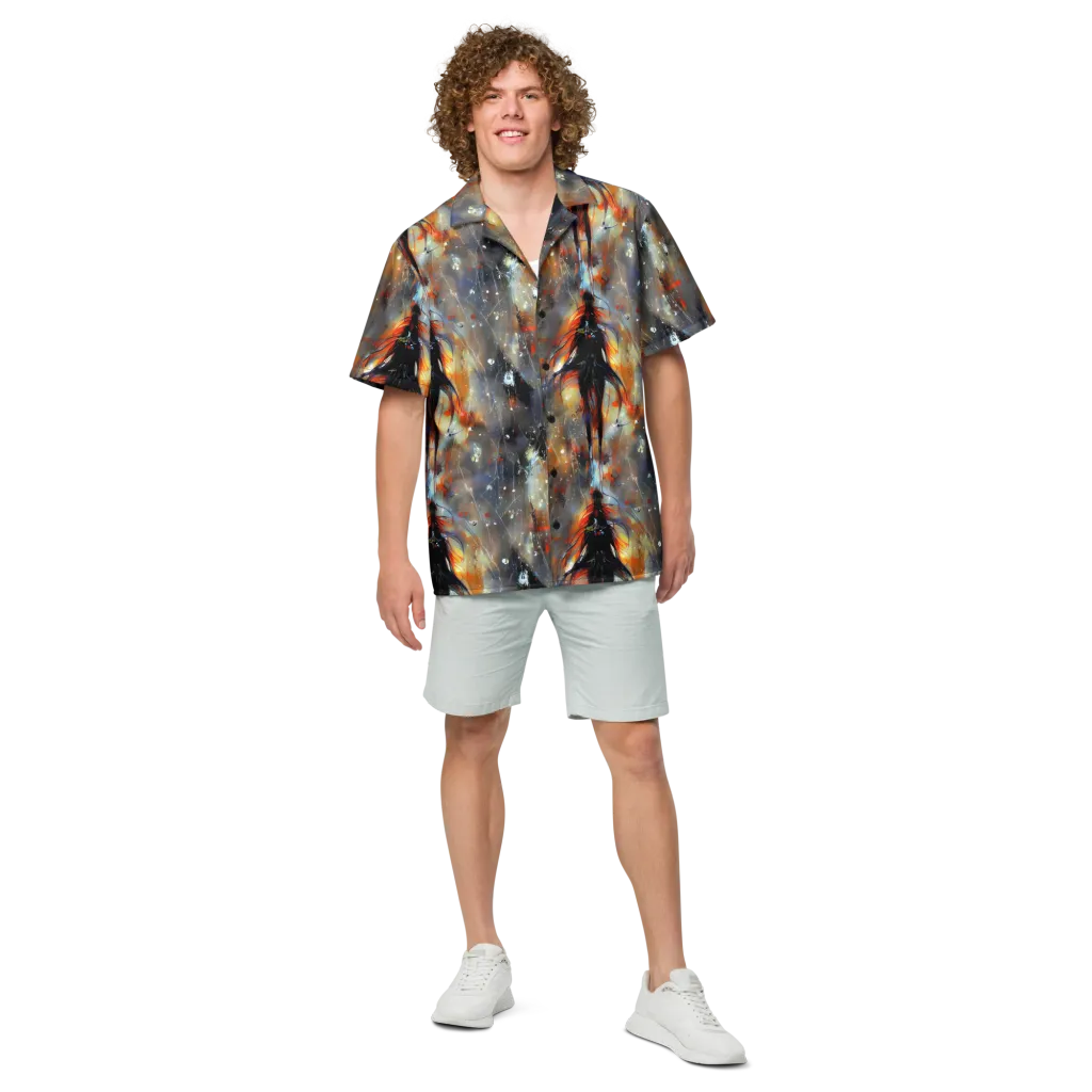 Sidereal Threads on Button Shirt — Front
