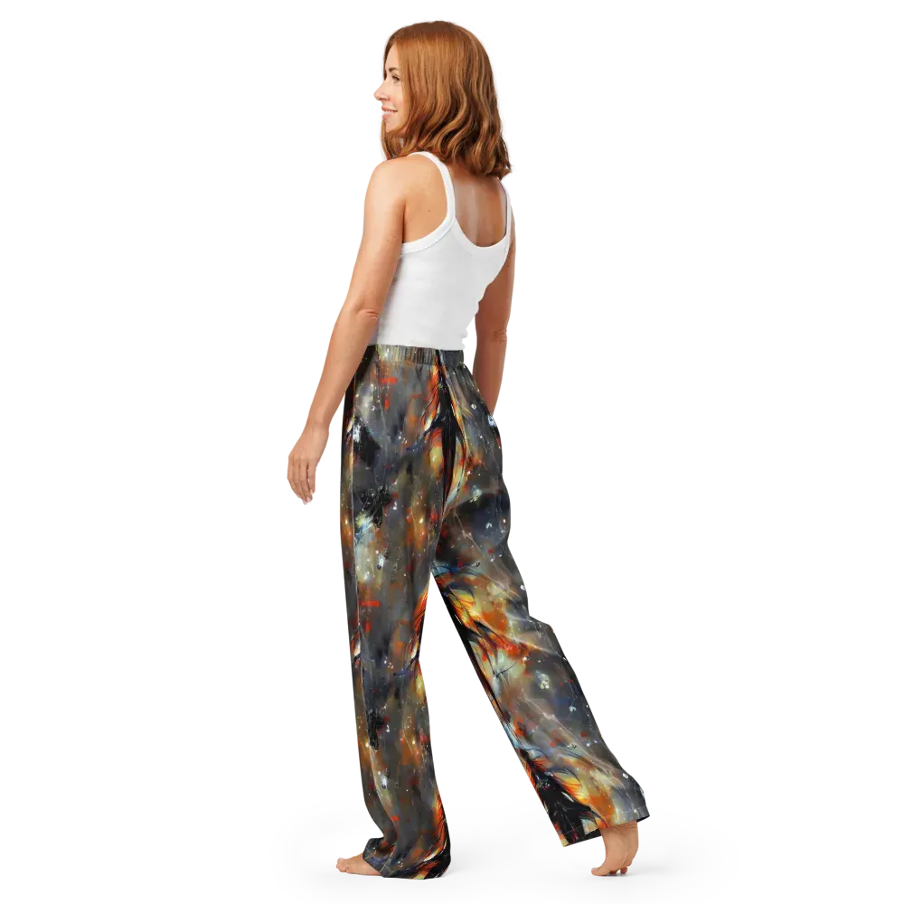 Sidereal Threads on Women's Pajama Pants — Back