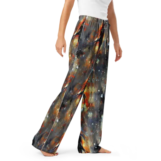 Sidereal Threads on a Women's Pajama Pants