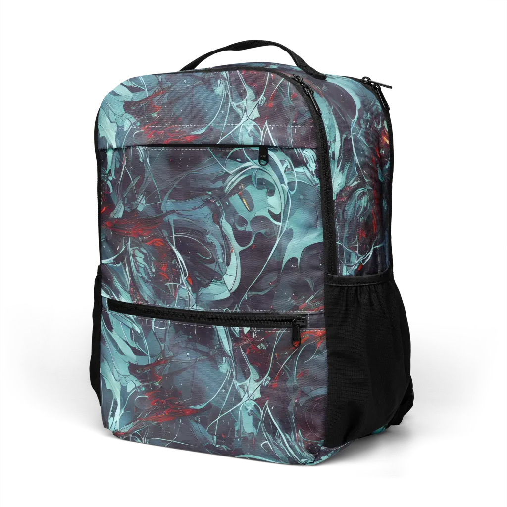 Cosmic Dancer on Utility Backpack — Left Front