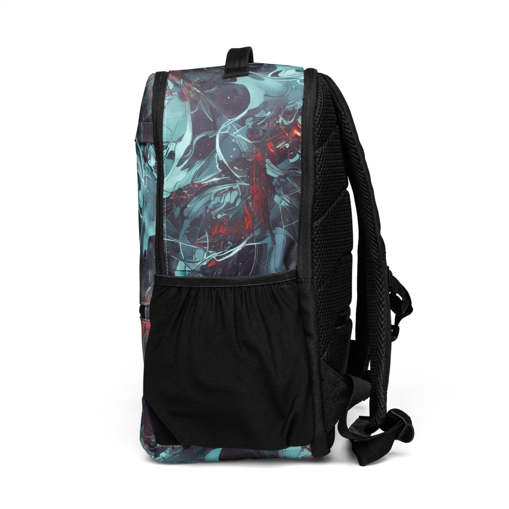 Cosmic Dancer on Utility Backpack — Left