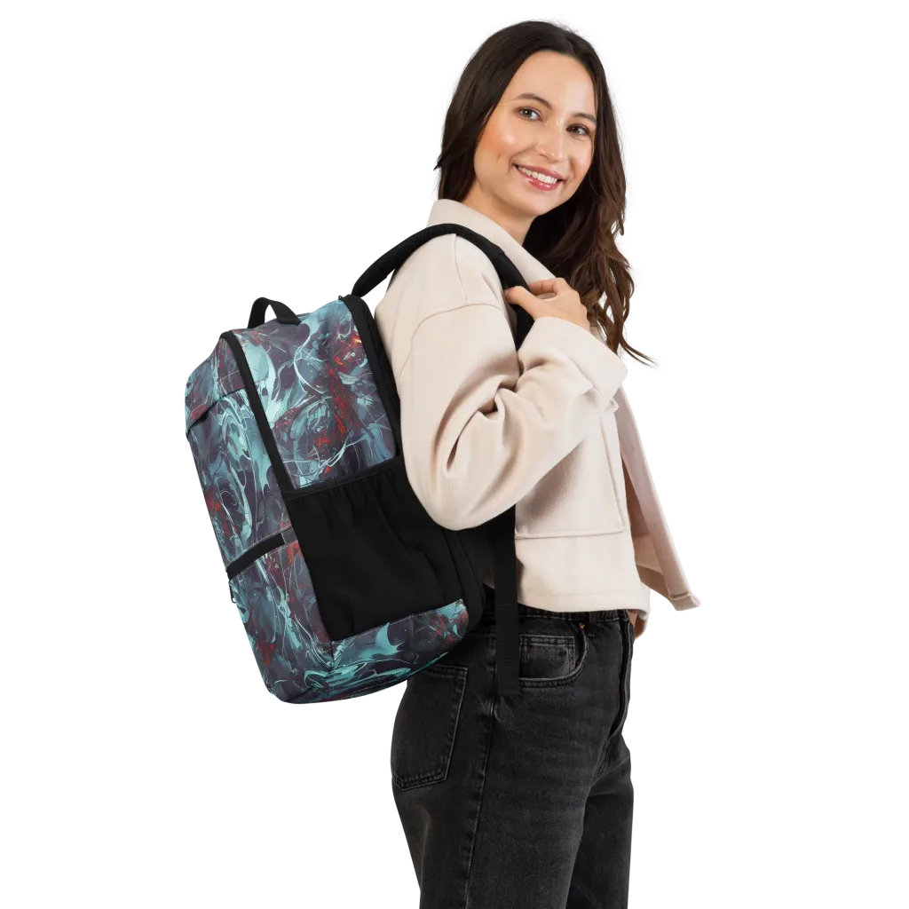 Cosmic Dancer on Utility Backpack — Right