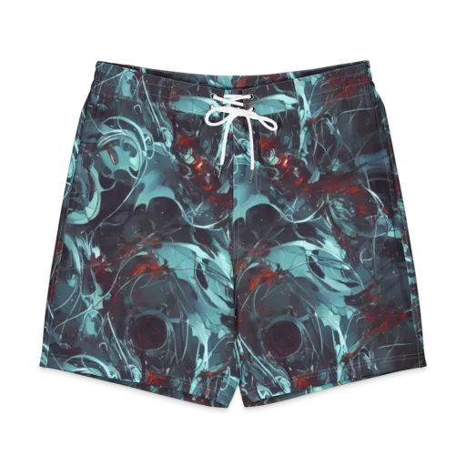 Cosmic Dancer on a Men's Board Shorts