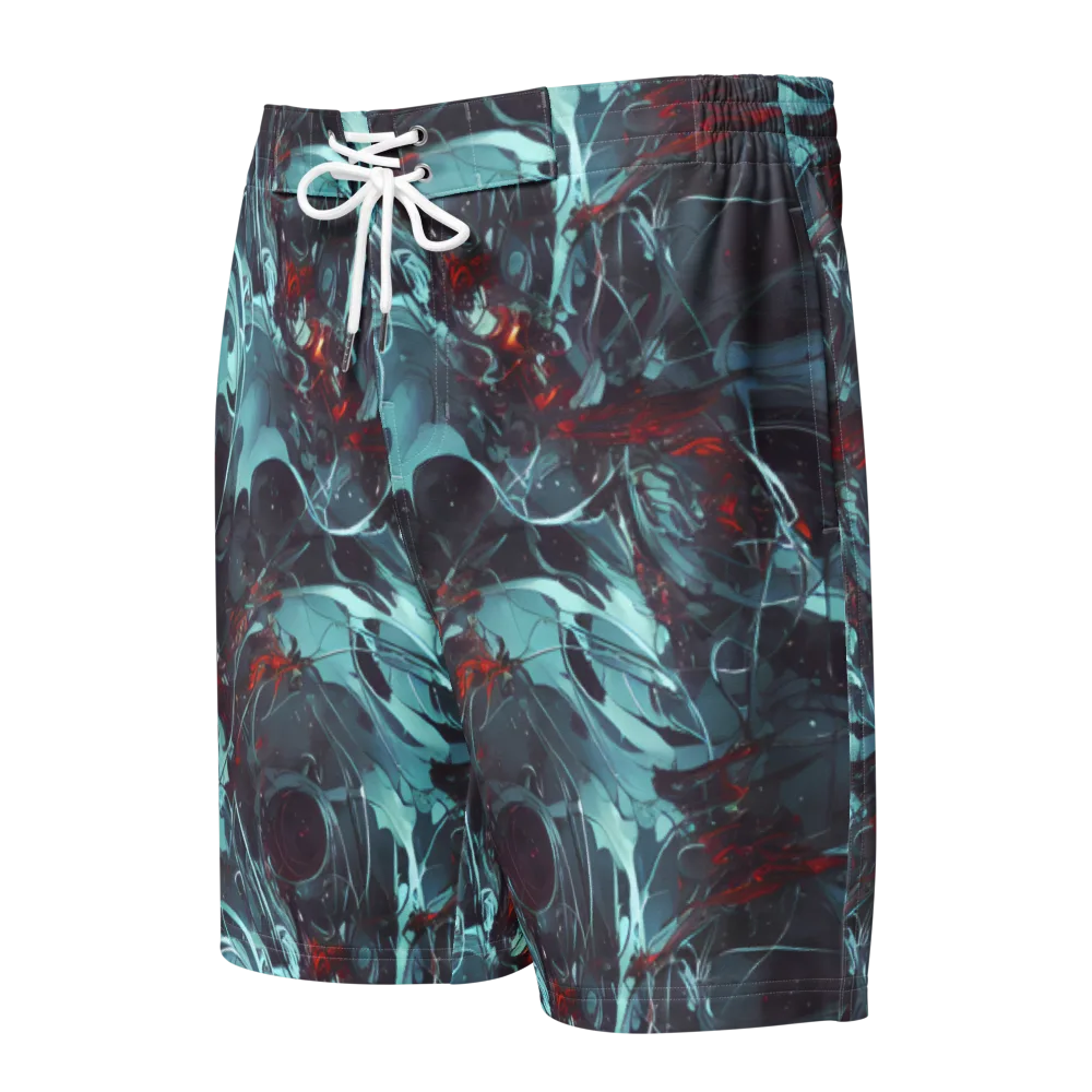 Cosmic Dancer on Men's Board Shorts — Front