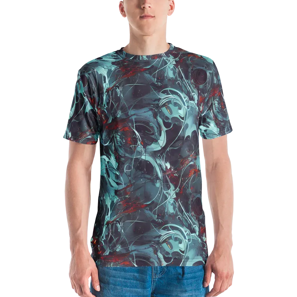 Cosmic Dancer on Men's Crew Neck T-Shirt — Front