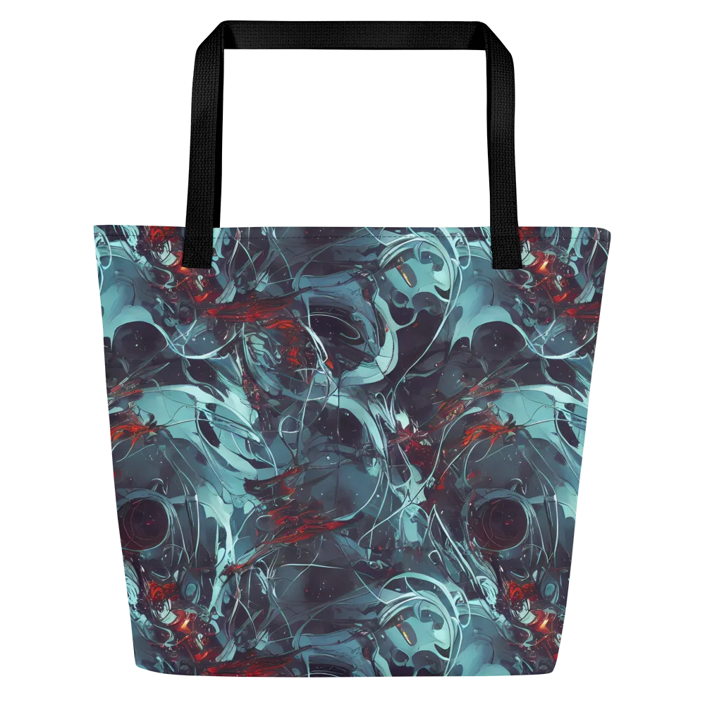 Cosmic Dancer on Large Tote Bag W/ Pocket — Front