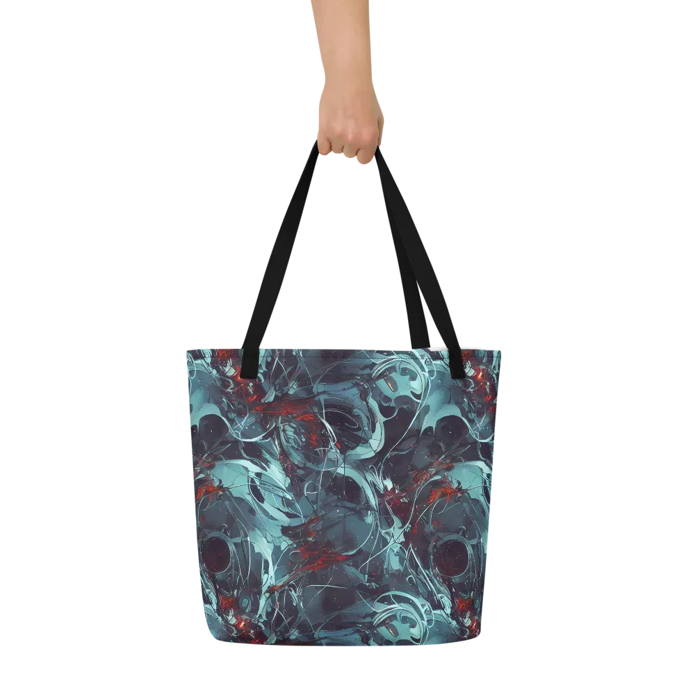 Cosmic Dancer on Large Tote Bag W/ Pocket — Front