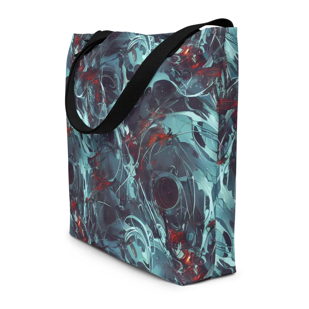 Cosmic Dancer on Large Tote Bag W/ Pocket — Front