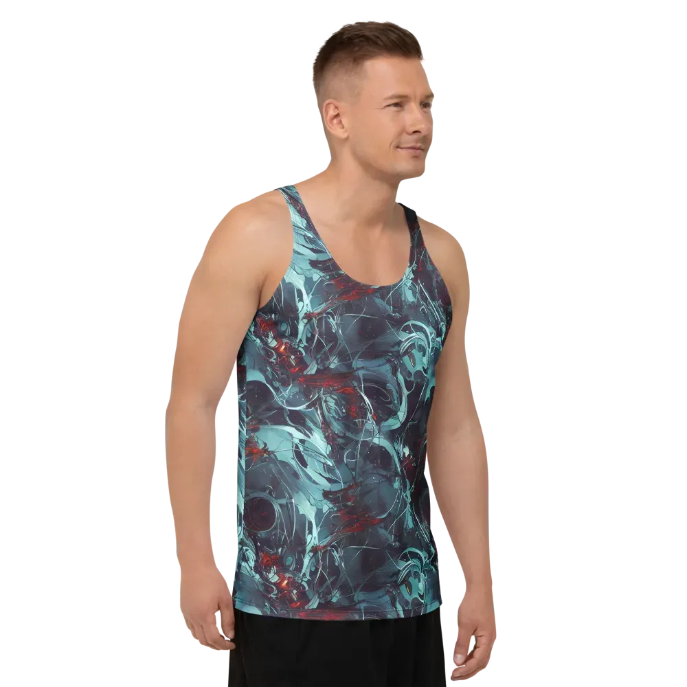 Cosmic Dancer on Men's Tank Top — Right Front