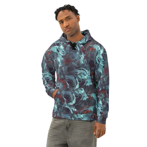 Cosmic Dancer on a Cotton Hoodie